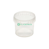 Set Pahar 365ml PP inchidere cu sigiliu